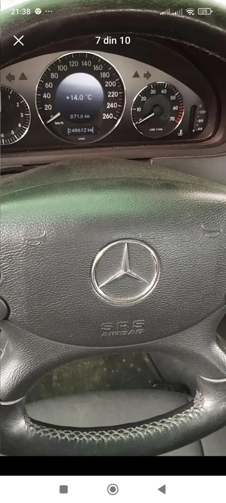 Mercedes model CLK 1,8 benzina