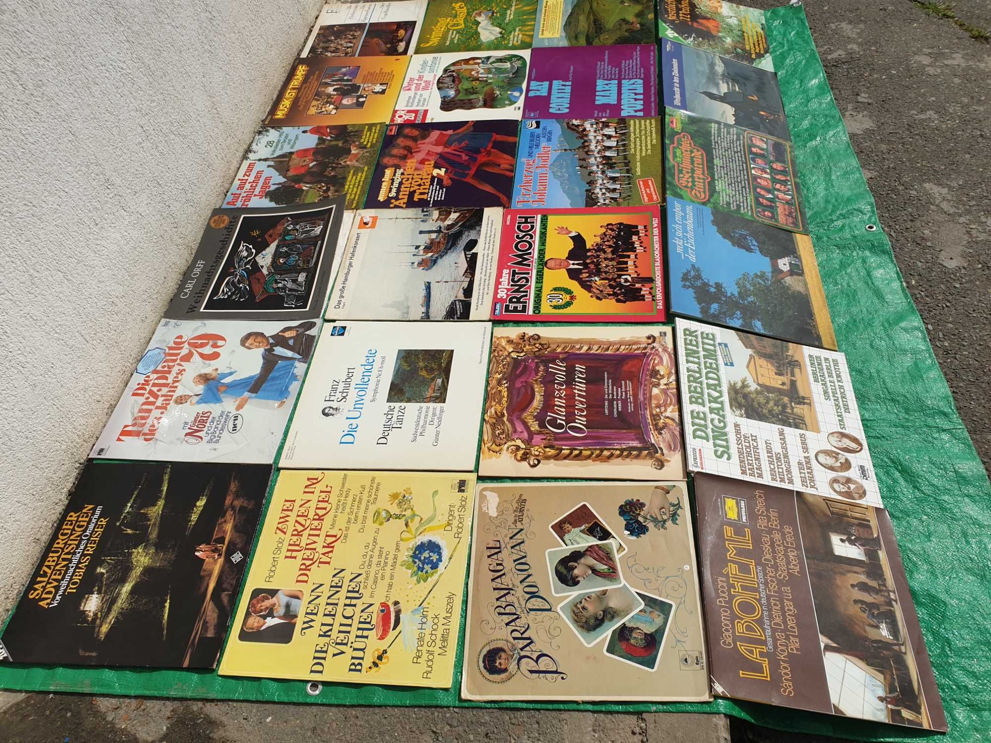 Lot Discuri Vinil colectie,81 LP muzica clasică străină ani 1960-1990