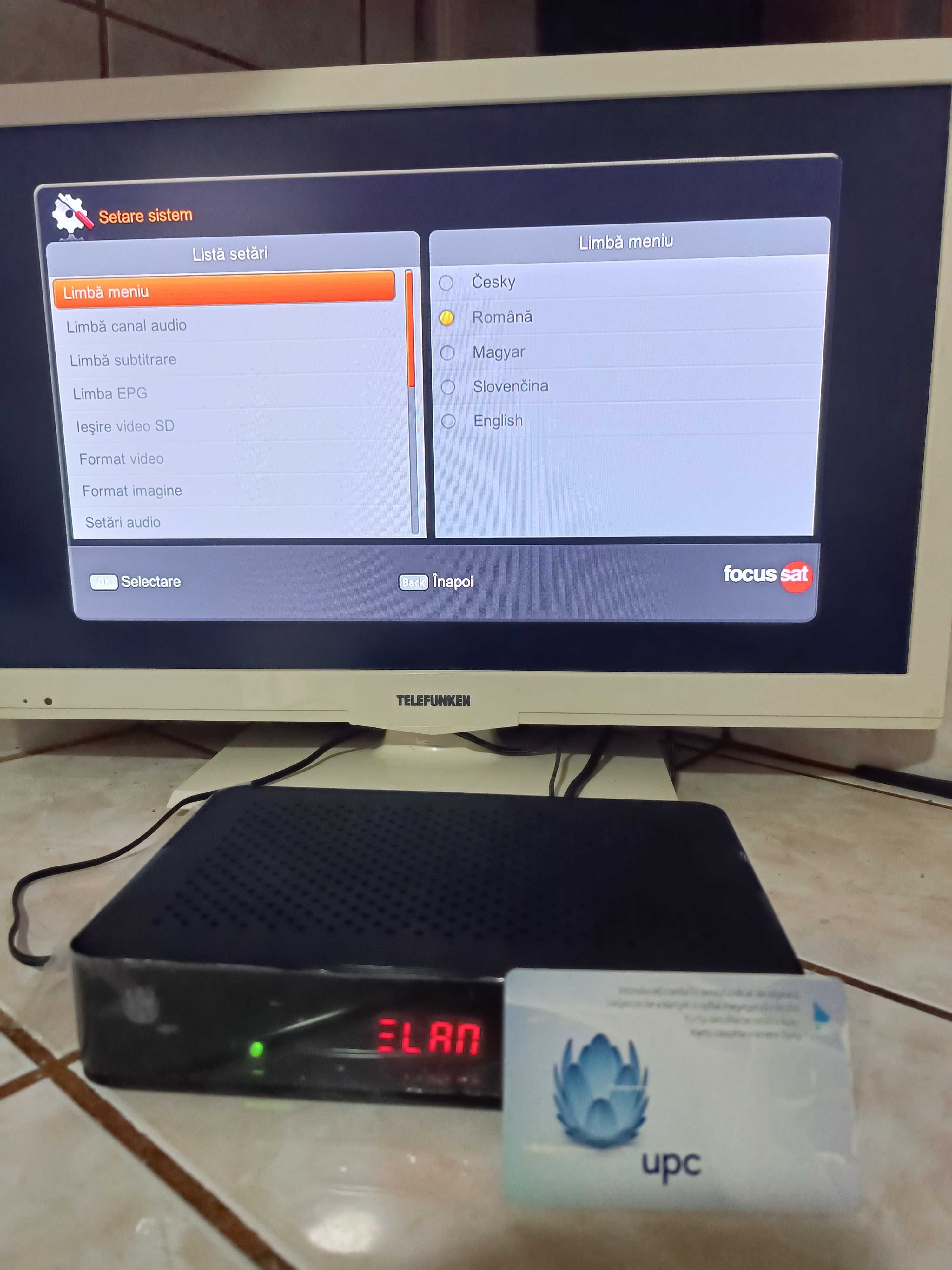 Receptor satelit Full Hd Focusat