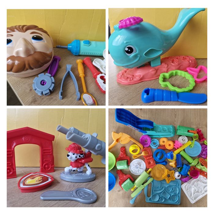 Голям лот Play-Doh комплекти за работа с пластилин