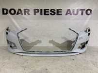 Bara fata Audi A6, C8, 2018, 2019, 2020, 2021, 2022, 2023, cod origine OE 4K0807437, cu gauri pentru spalatori faruri si senzori de parcare (6).