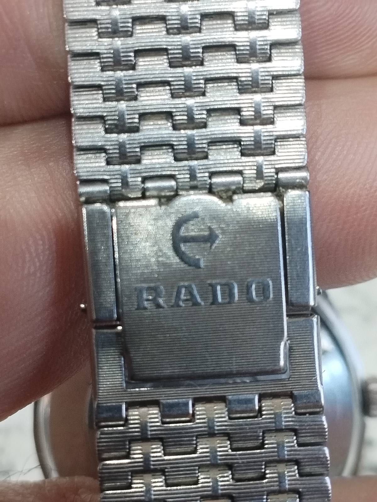 Радо мъжки часовник автомат.Rado silver horse от 70те