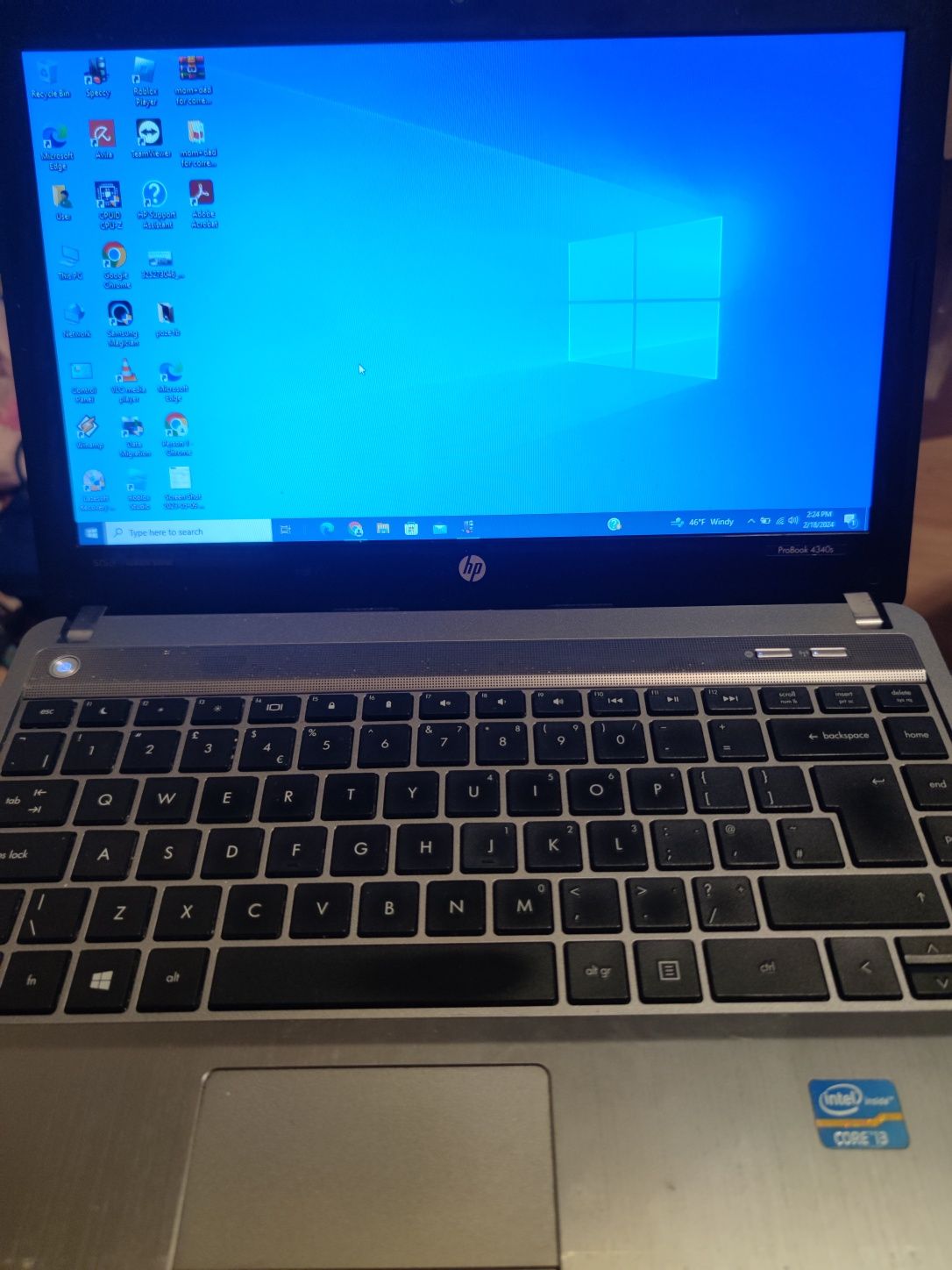 Laptop HP probook 4340s