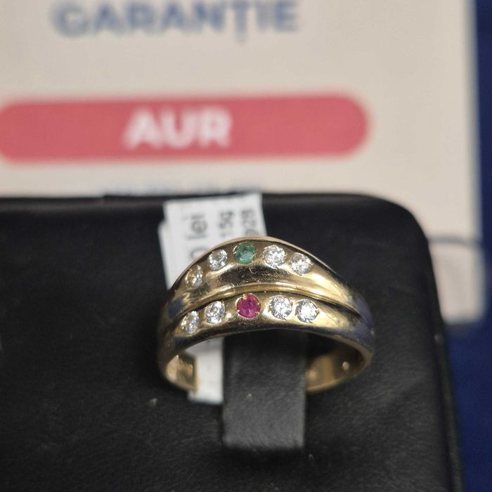 Inel Aur 14K - 4.15grame / 1655 lei ( B32788.2 / Ag28 )