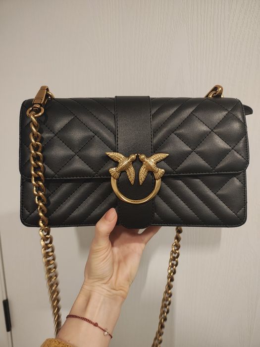 Чанта от естествена кожа с 2 дръжки