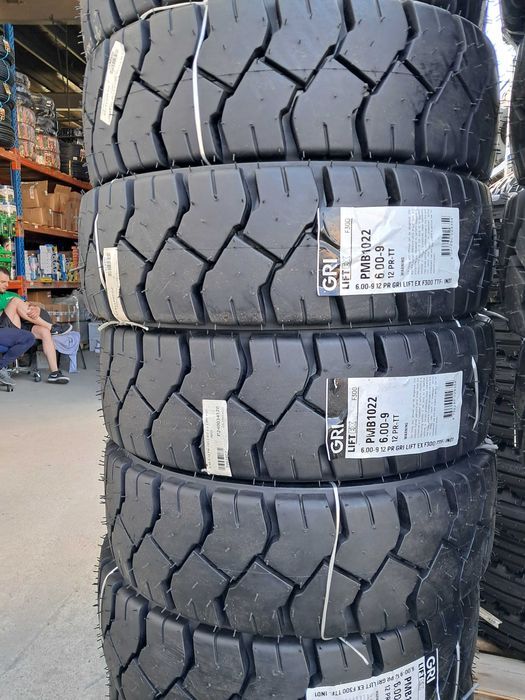 Cauciucuri noi pentru stivuitor 6.00-9 GRI 12PR anvelope motostivuitor