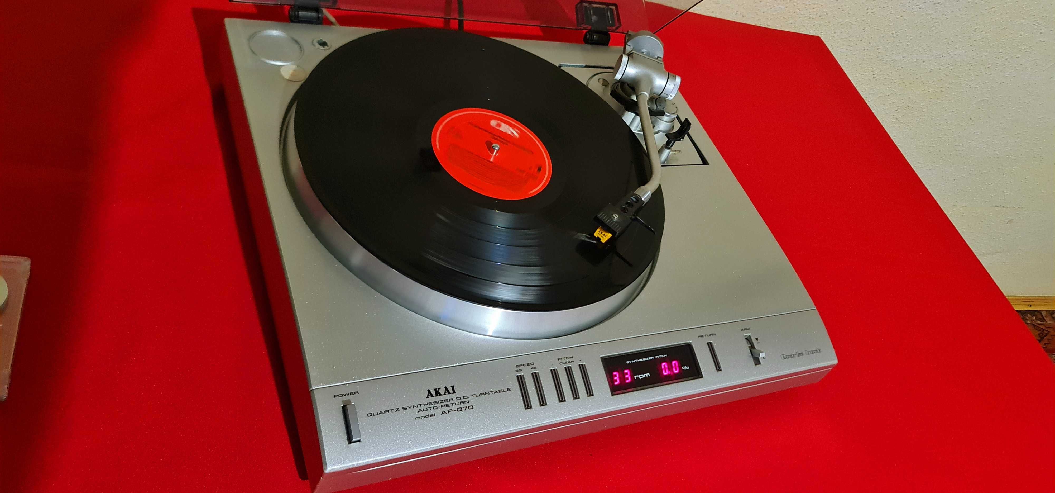 Akai AP Q70 -hi end turntable Direct-Drive semi automatic 9,8 kg