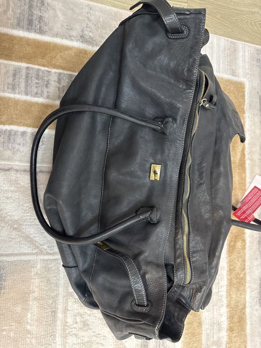 Сумка дорожная кожанная