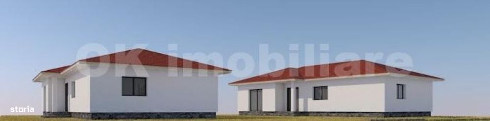 Vanzare - Casa stil mediteranean 1 nivel + 5 ari teren