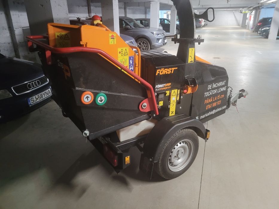 Inchiriez sau vand tocator de crengi până la diametrul de 15 cm Forst6