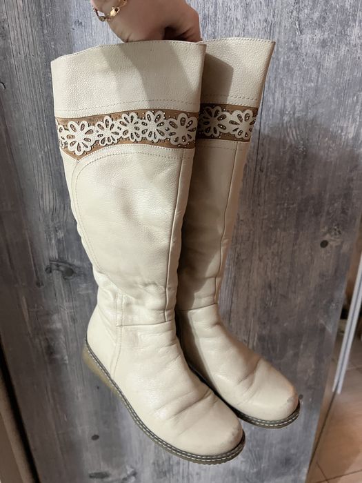 Сапоги натуральная кожа зимние