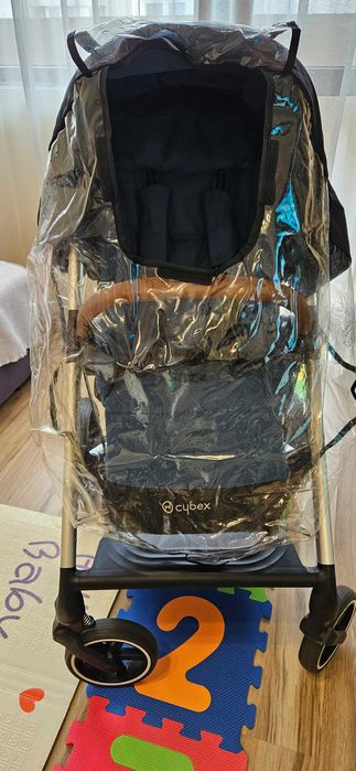 Cybex Balios S LUX+Кош-БЕЗУПРЕЧНА+зимно чувалче+дъждобран+комарник