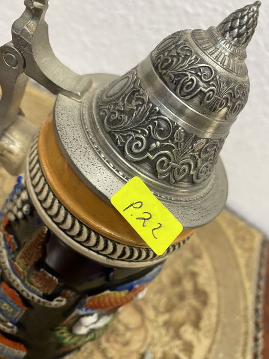 Немска чаша за бира с калаен капак