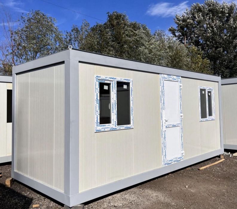 Vand containere modulare container modular tip birou cu vitrina