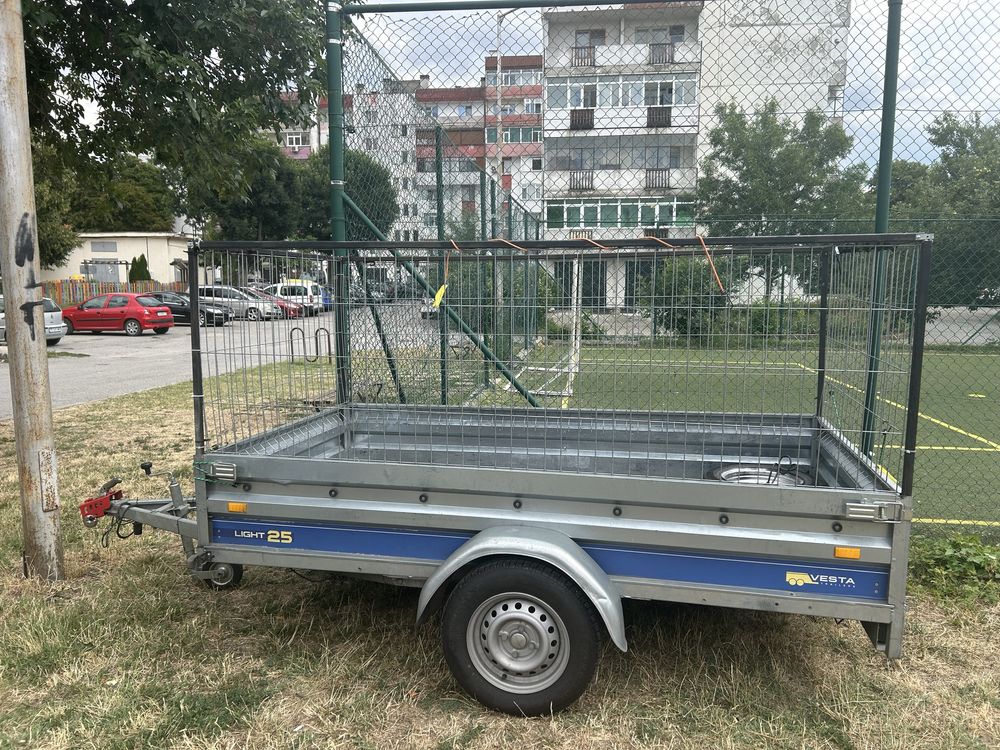 Ремарке 750 кг дължина 2.50 ширина 1.40