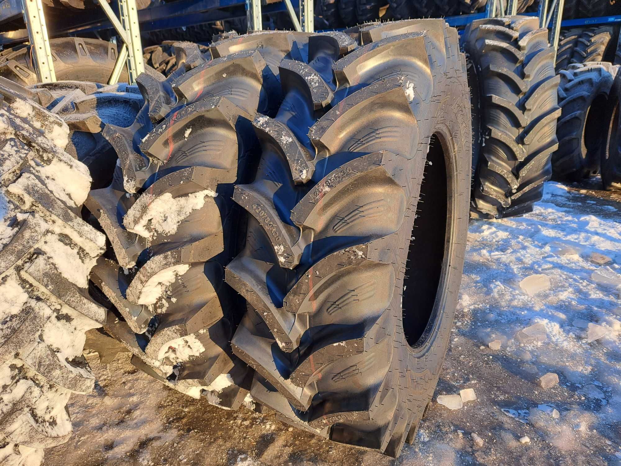 Anvelope noi 420/85R30 OZKA cauciucuri 16.9R30 anvelope tractor SAME