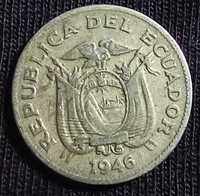 Moneda din Ecuador, 5 centavos, 1946, pentru colectie