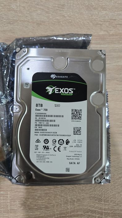 Продам жесткие диски 8ТБ