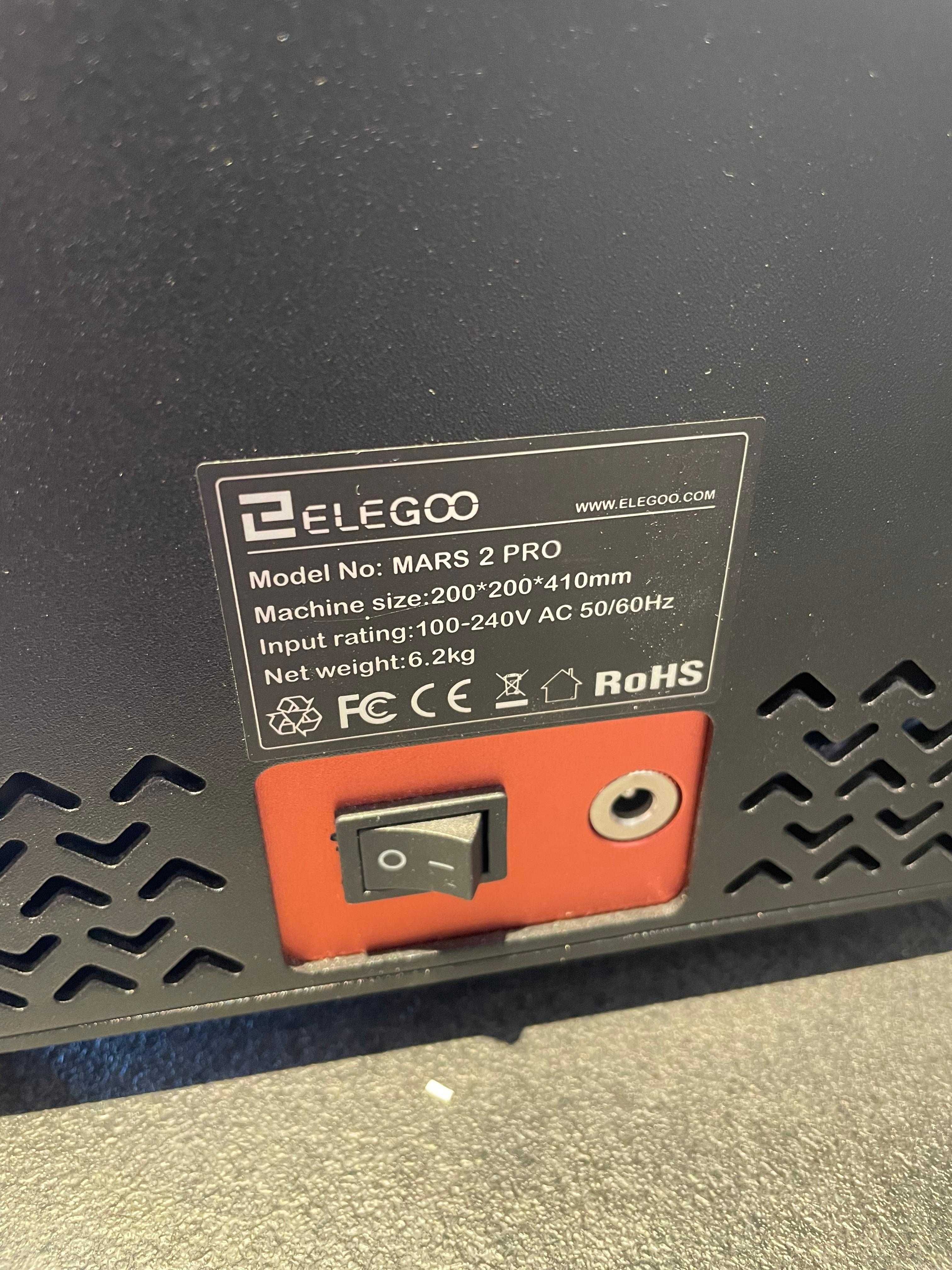Imprimanta 3D rasina Elegoo Mars 2 Pro