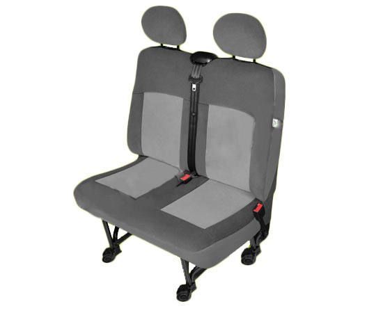 Husa scaun bancheta cu 2 locuri pentru Citroen Jumper Fiat Ducato Ford Transit Iveco Daily Mercedes Sprinter Vito opel Movano Vivaro Peugeot Boxer Expert Renault Master Trafic VW Crafter LT Caravelle