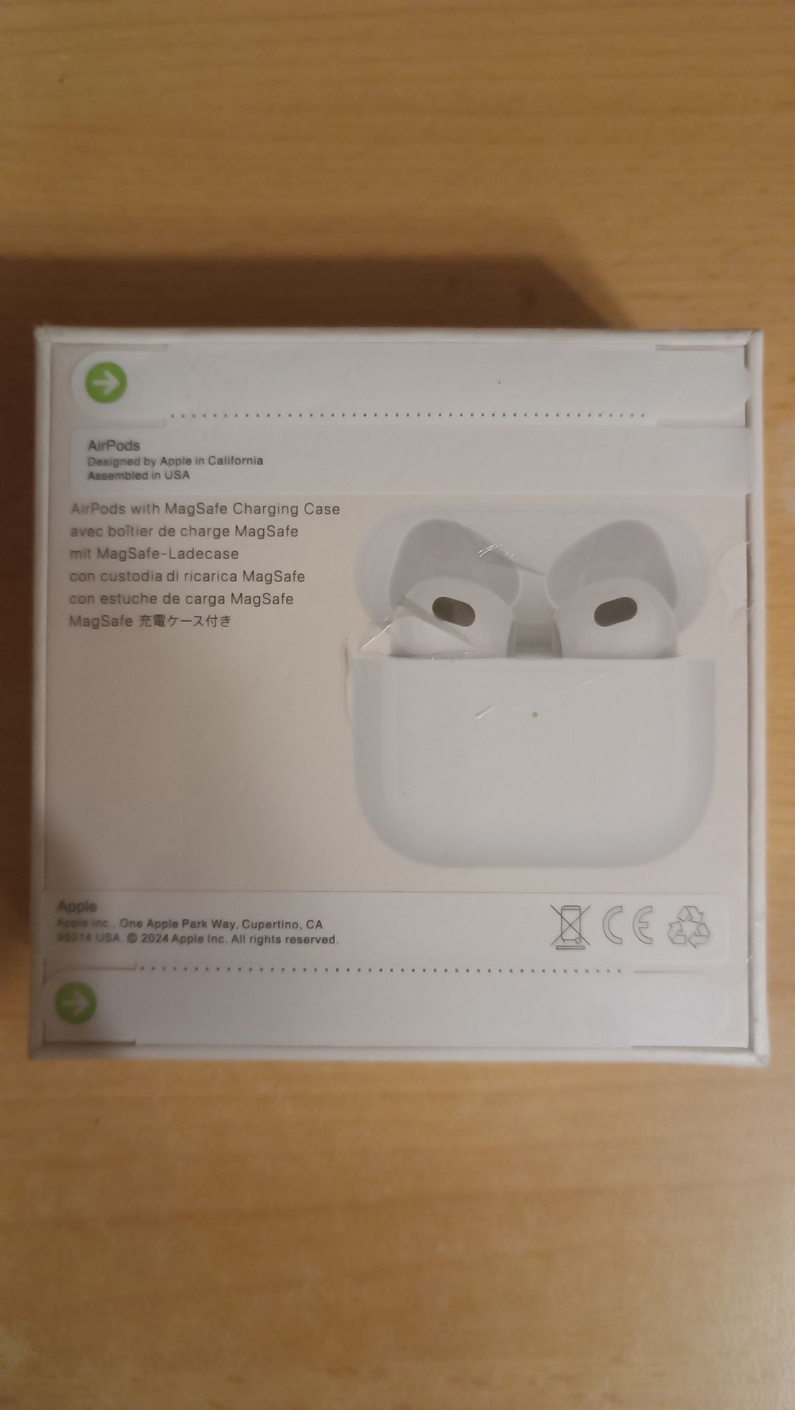 AirPods (3rd generation - Lightning) оригинал, запакованные