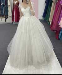свадебное, белое платье