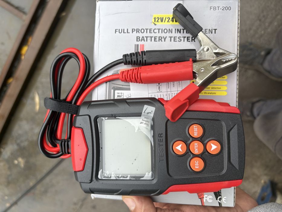 Tester baterii 12/24v masora stare de incarcare si sanatate a bateriei