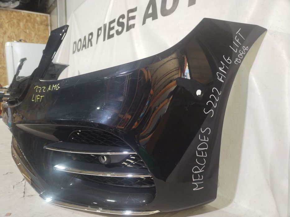 Bara fata Mercedes S-Class W222, facelift, AMG, 2017, 2018, 2019, 2020, cod origine OE A2228856100.