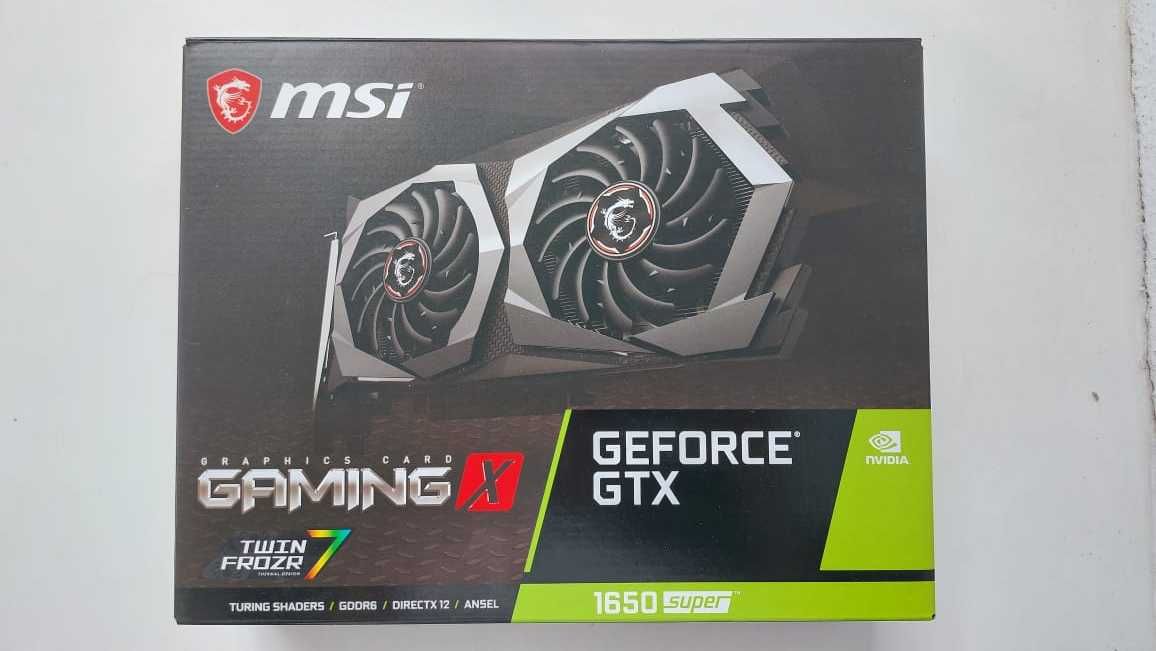 Видеокарта MSI Geforce GTX 1650 Super GAMING X Twin Frozr