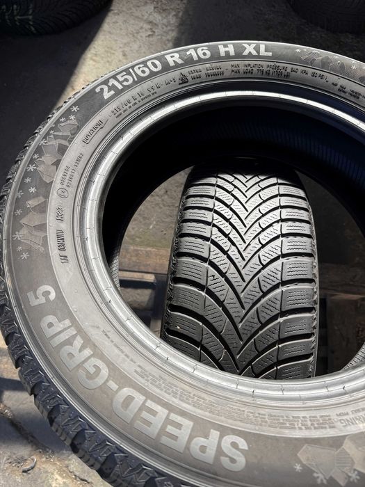 2x Anvelope Iarna 215/60 R16 - Semperit Speed Grip 5