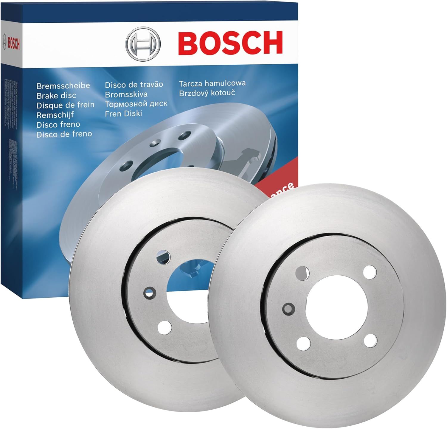 Set 2 discuri frana Bosch BD1606 0986479776  punte fata, certificatECE