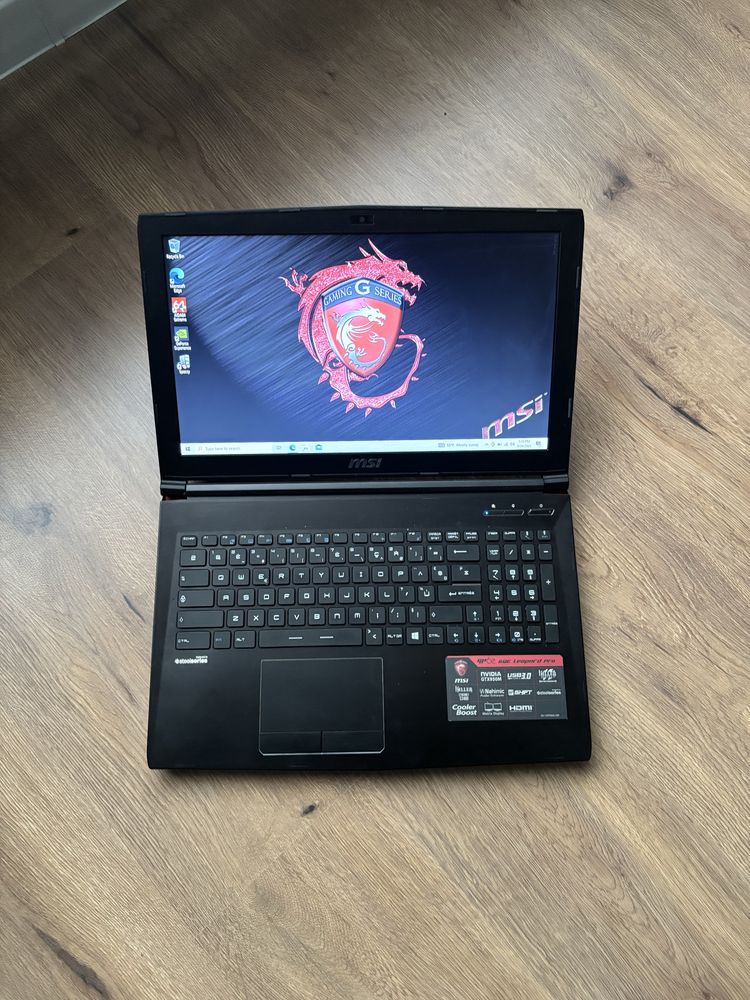 Msi Leopard Pro Gaming• i5-6300HQ•Nvidia nu GTX 950•16gb ram ddr4
