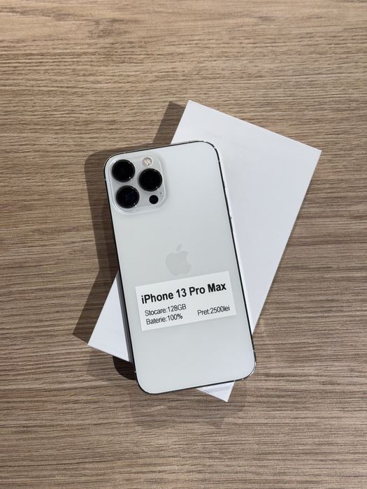 Iphone 13 Pro Max, 128GB, 100%, Factura & Garantie