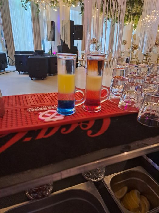 Bar mobil - Cocktail bar - Tortul Mirelui (tort de shot-uri)