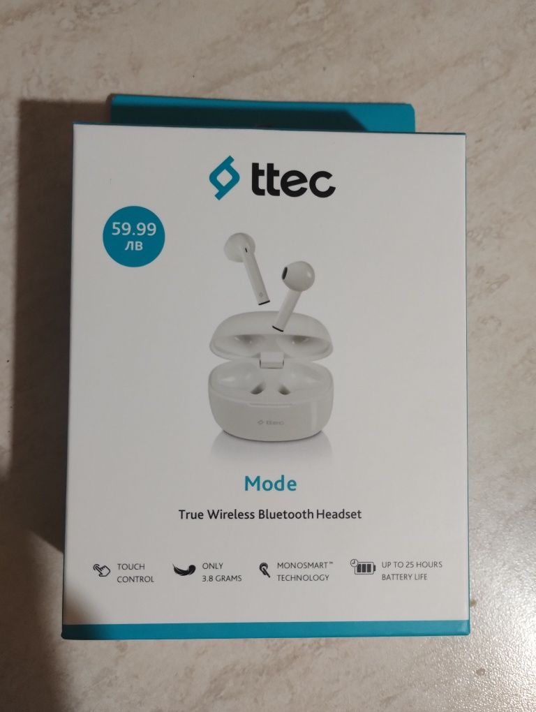 Слушалки ttec bluetooth