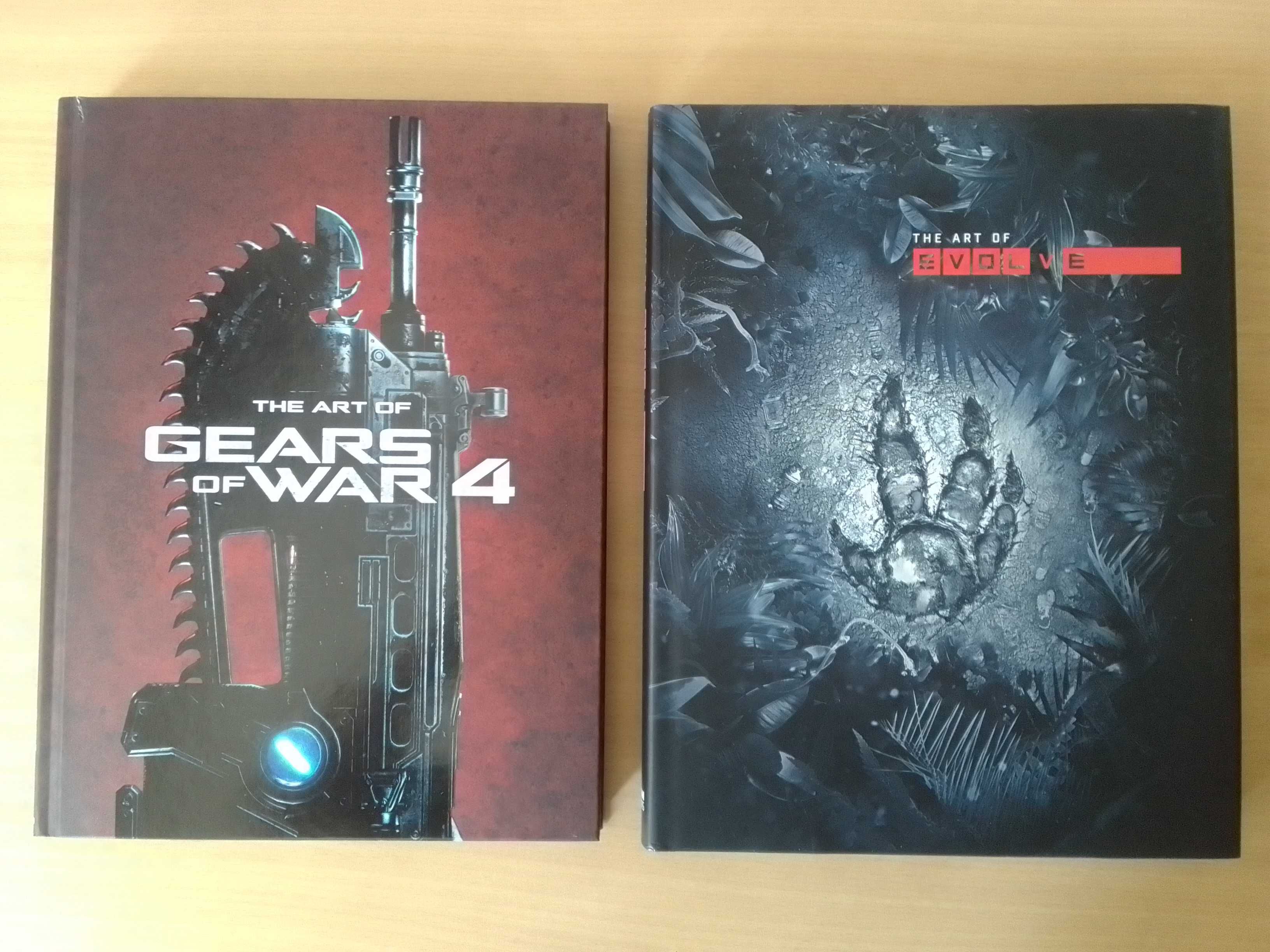 Artbooks -Assassin's Creed, Gears of War 4, Evolve