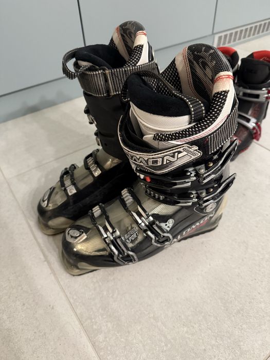 Capari Ski Salomon impact 100 cs , marimea 42,5 - 27,5, flex 100+