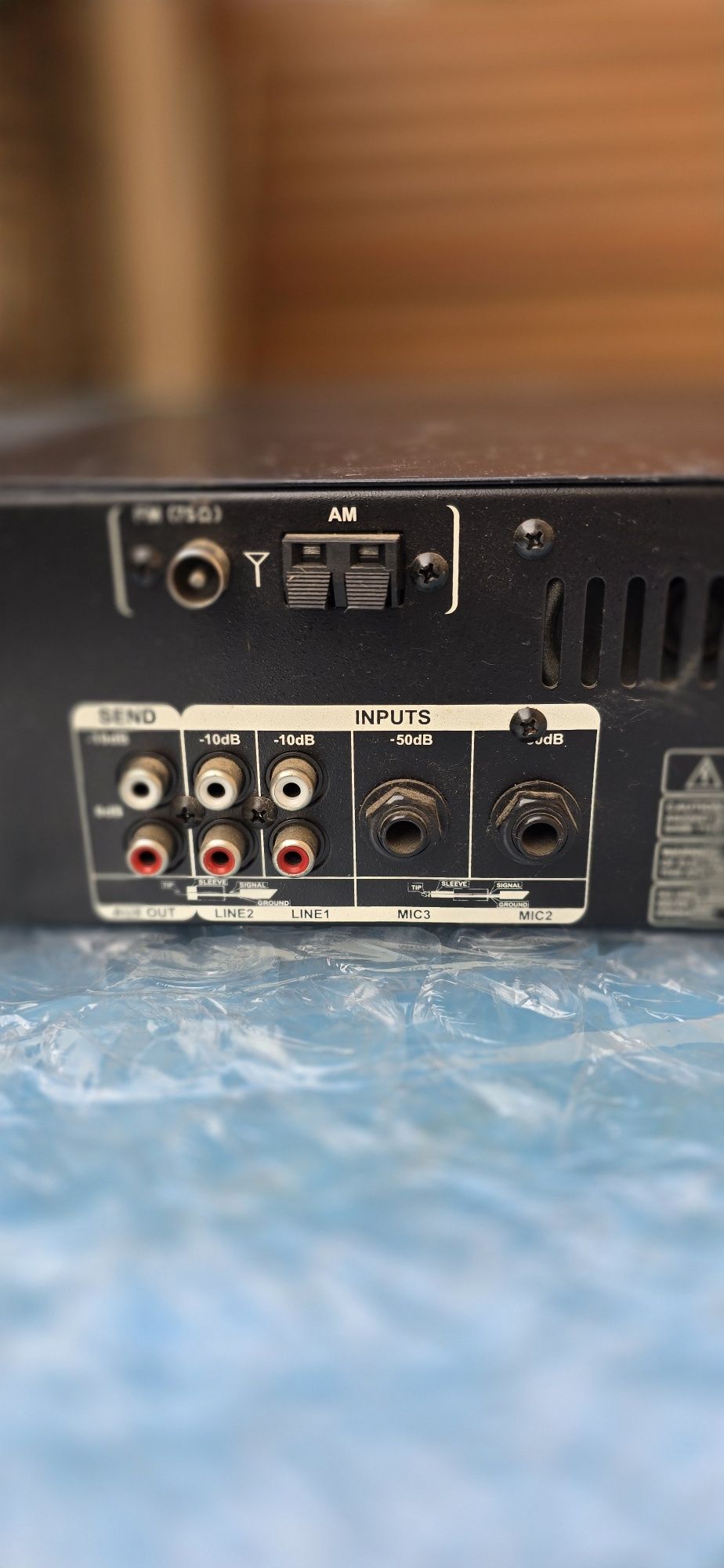 OMNITRONIC MP-60 PA смесителен усилвател