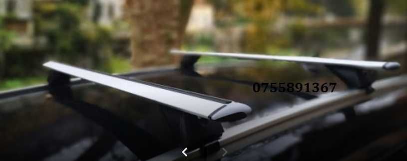 Bare portbagaj Audi A3 A4 A6 Q3 Q5 Q7 / Aluminiu AERO Wingbar