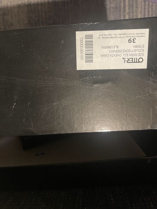 Ghete cu toc, Noi, brand Otter,marime 39