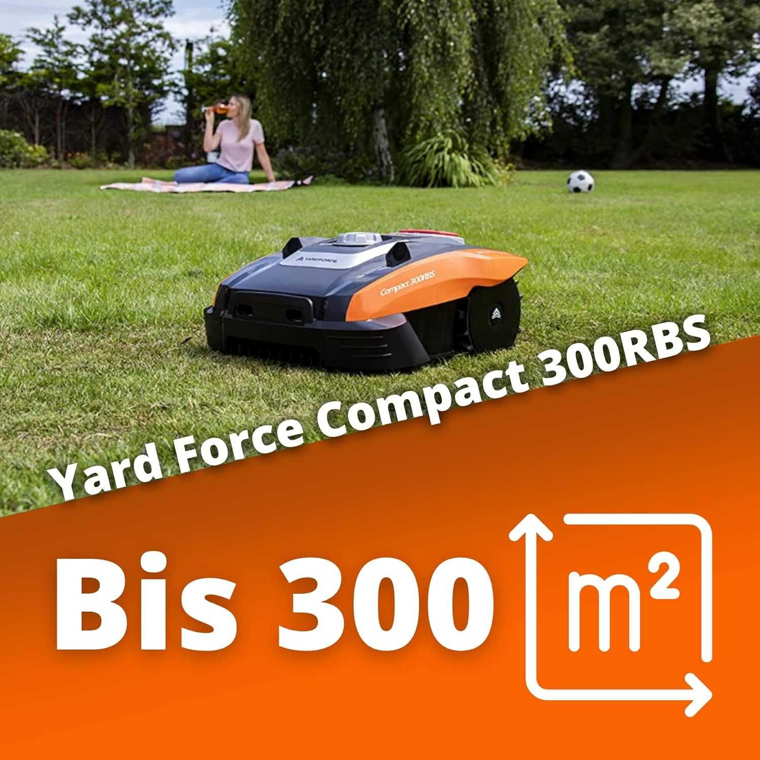 Robot tuns iarba Yard Force Force Compact 300RBS
