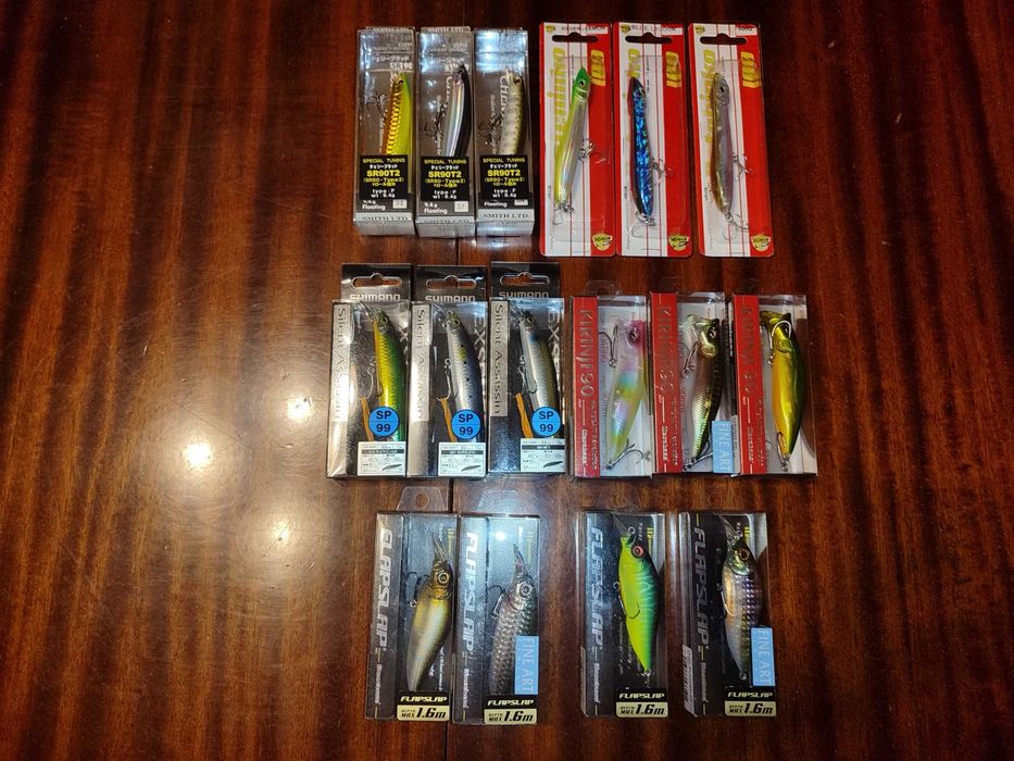 Воблери Smith Camion,Still,Ima,Illex,Daiwa,Megabass,Shimano,Vanquish.