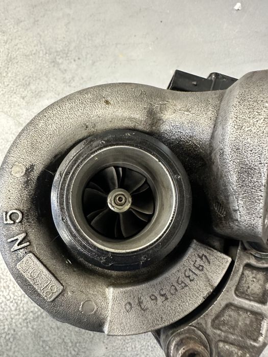 Турбината е в перфектно здраве свалена е от е90 163 кс