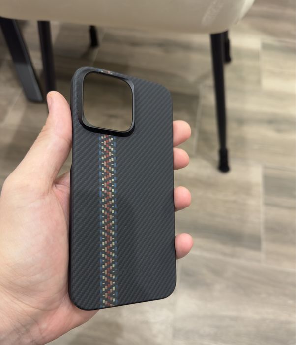 Тънак Карбонов Кейс - Pitaka - iPhone 15 Pro max