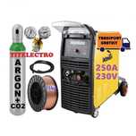 Aparat sudura DIGI MIG 250 + tub 8L argon CO2 + reductor + sarma 15kg