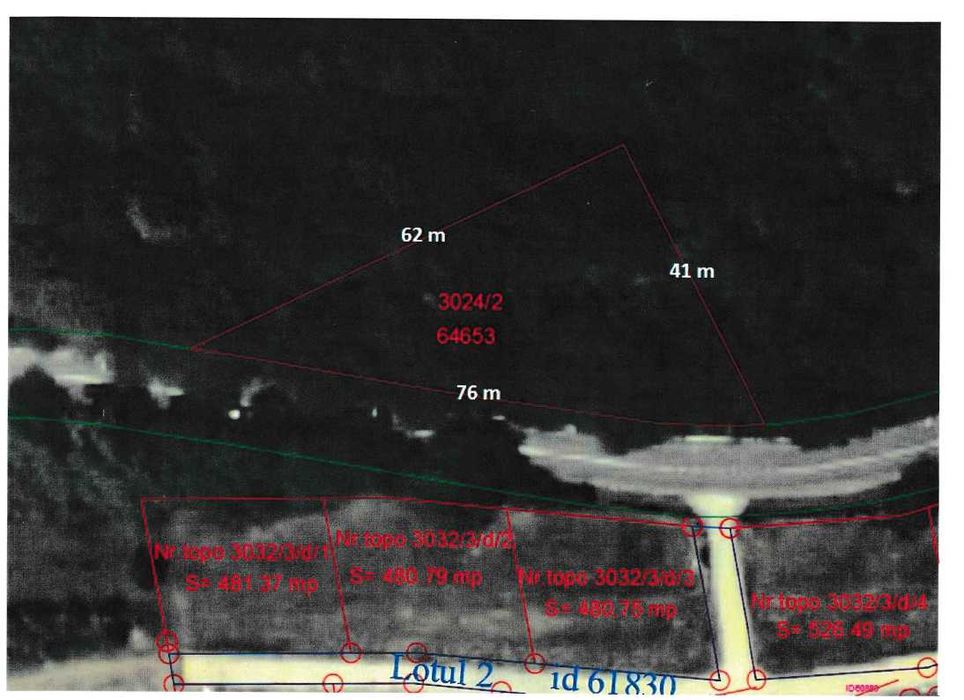 Teren 1360 mp. Geoagiu -Băi. HD.