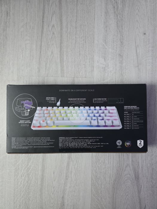 Tastatura Razer Huntsman Mini Mercury sigilata