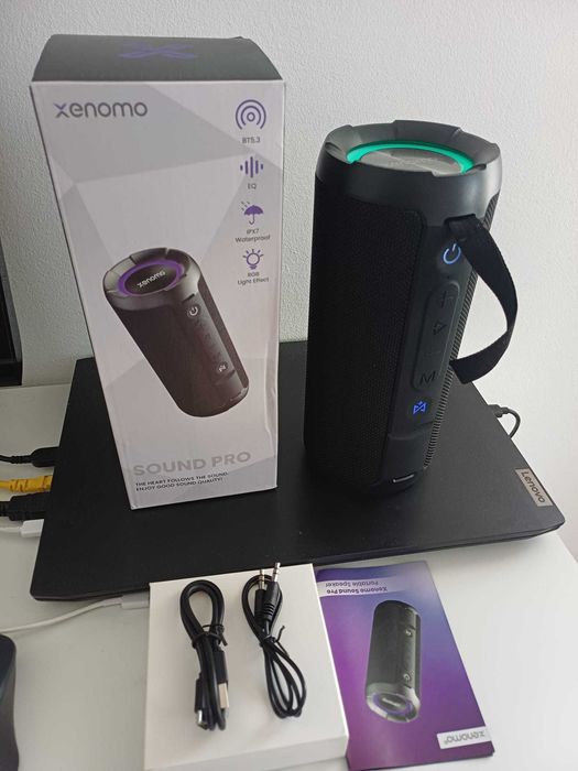 Boxa portabila ,noua,in garantie,bluetooth 5.3,miniSD,USB,TWS,aux