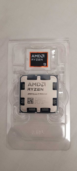 Procesor AMD Ryzen 9 9950X3D  , up 5.7 ghz box , nou, fara cutie
