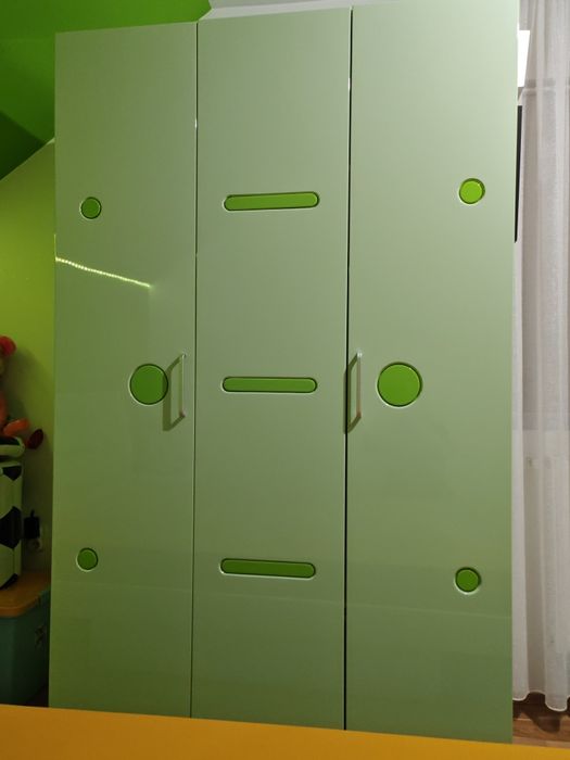 Mobila de copii culoarea verde